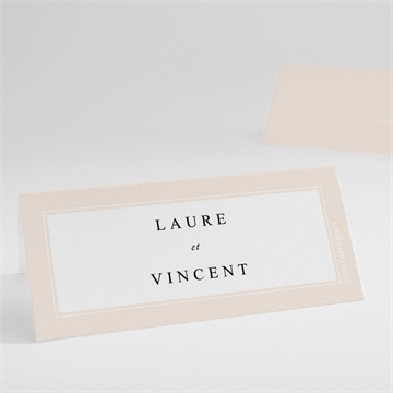 Marque-place mariage volupté