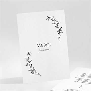 Remerciement décès gratitude