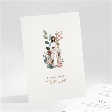 Carte recto-verso - portrait