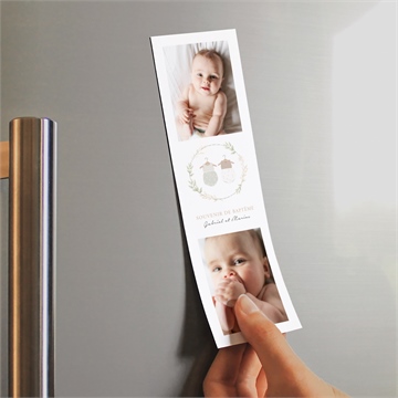 Signet baptême jumeaux body - Mise en situation