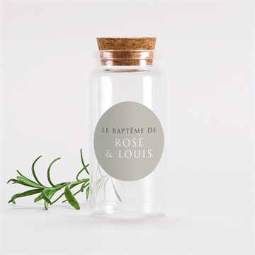 Mignonette baptême petits jumeaux