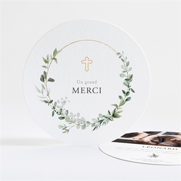 Remerciement baptême l'eucalyptus