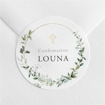 Sticker confirmation belle poésie