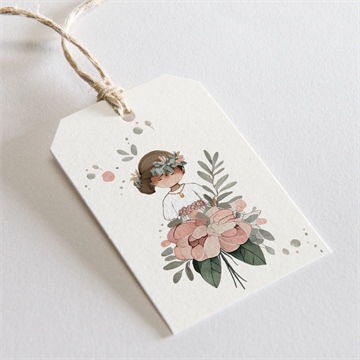 Etiquette communion beauté au naturel sticker