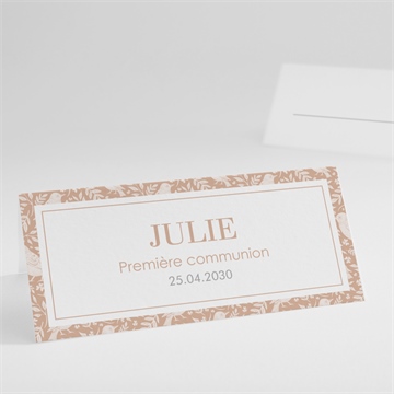 Marque-place communion beaux symboles