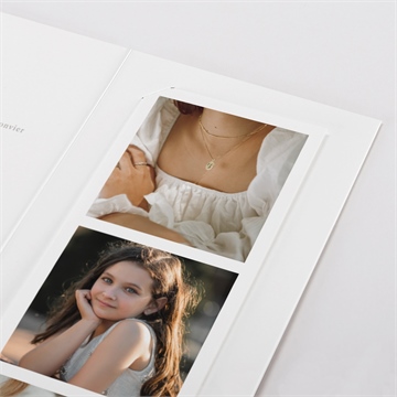 Faire-part communion gravée au coeur photomaton - Détail du faire-part