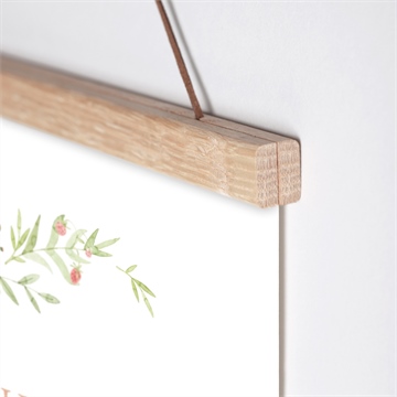 Affiche naissance fraises de printemps - Détail de l'affiche