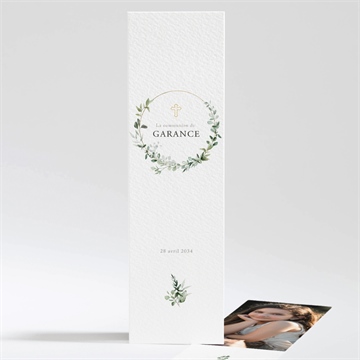 Signet communion gravée au coeur