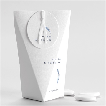 Boîte de dragées mariage pureté étui