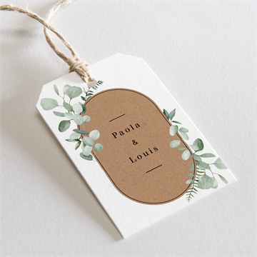 Etiquette mariage encapsulés étiquette