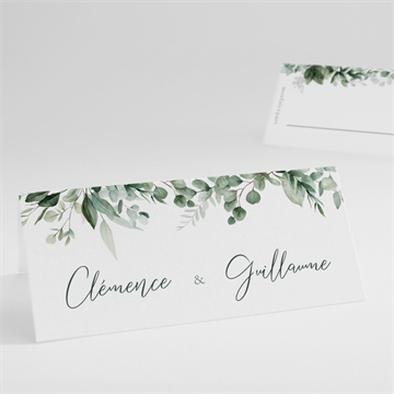 Marque-place mariage lyrisme