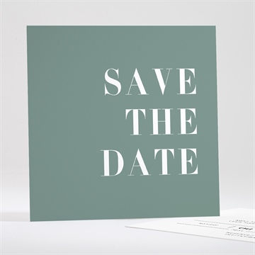 Save the Date mariage annonce minimaliste