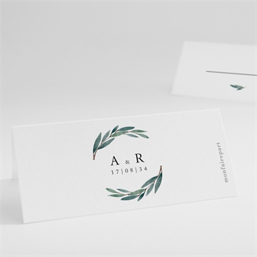 Marque-place mariage notre chemin