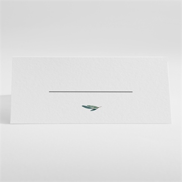 Marque-place mariage notre chemin - Dos du marque-place