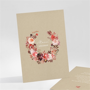 Carte recto-verso - portrait