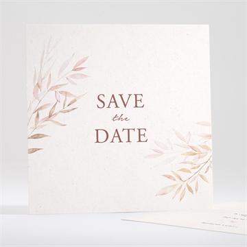 Save the Date mariage poésie boheme