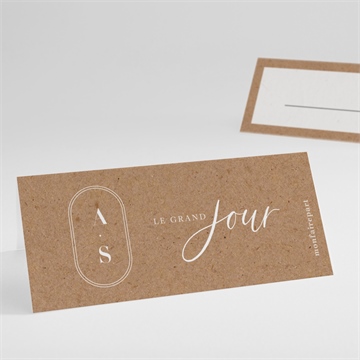 Marque-place mariage notre absolu étui