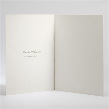 Livret de messe mariage romance - Intérieur du livret