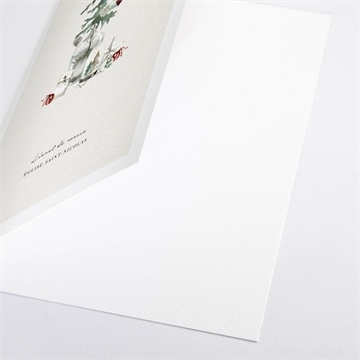 Livret de messe mariage en hiver - Détail du livret