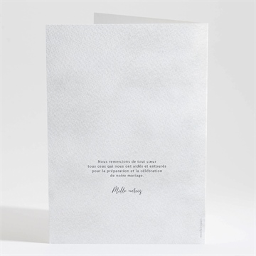 Livret de messe mariage montagnes - Dos du livret