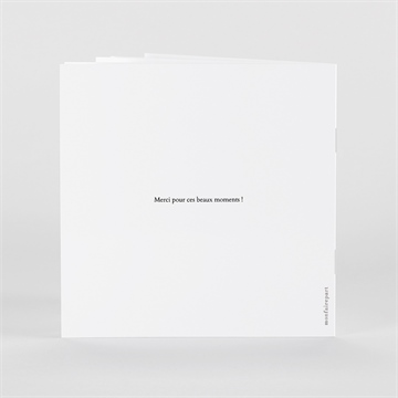 Mini album photo moments de bonheur - Dos du mini-albums