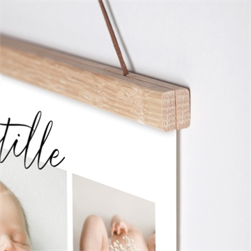 Affiche naissance mon pele mele photo - Détail de l'affiche