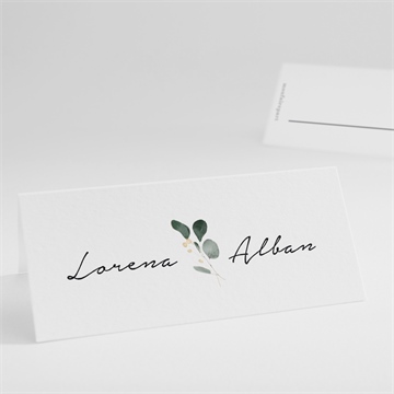 Marque-place mariage pastel