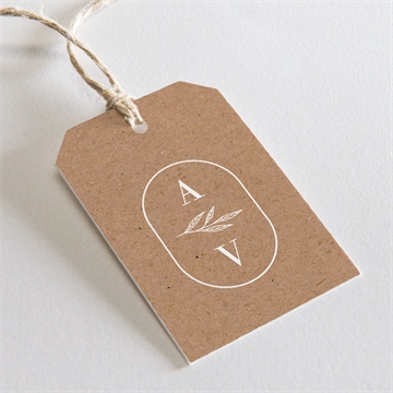 Etiquette mariage capsule champetre