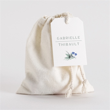 Pochon mariage  poésie d'aquarelle sticker