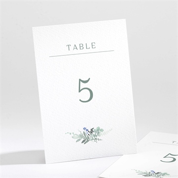 Numéro de table mariage poésie d'aquarelle sticker