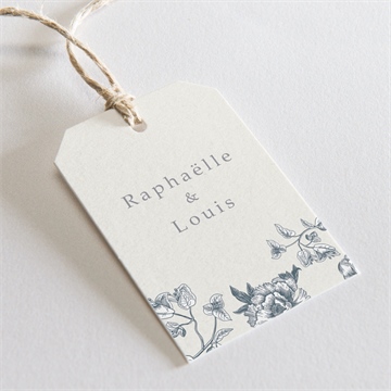 Etiquette mariage tropiques