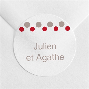 Sticker mariage humour original magnet