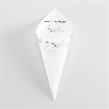 Cornet confettis mariage complicité étiquette