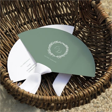 Eventail mariage tout pour toi programme - Mise en situation