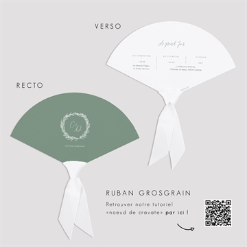 Eventail mariage tout pour toi programme - Mode d'emploi