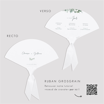 Eventail mariage lyrisme programme - Mode d'emploi