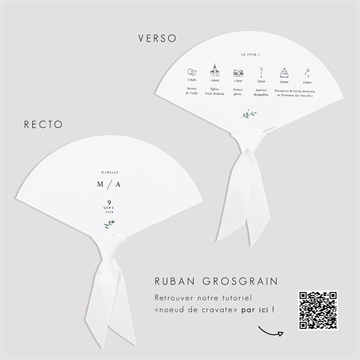 Eventail mariage l'ombre de l'olivier programme - Mode d'emploi