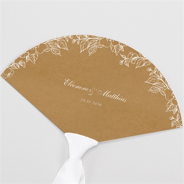 Eventail mariage belle découverte sticker