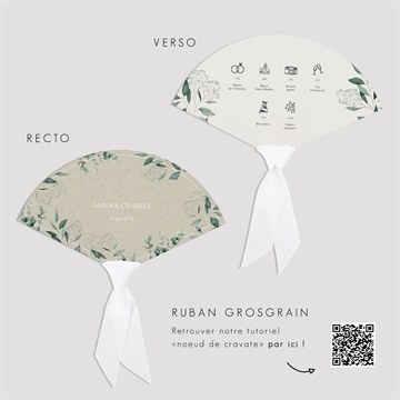 Eventail mariage intimité programme - Mode d'emploi