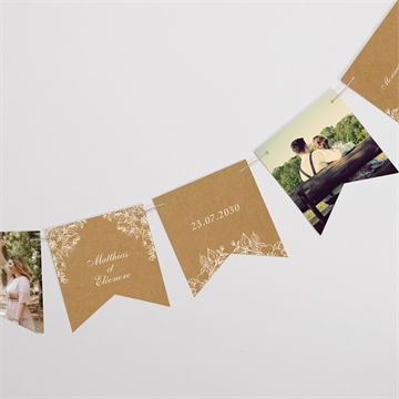 Guirlande mariage belle découverte sticker