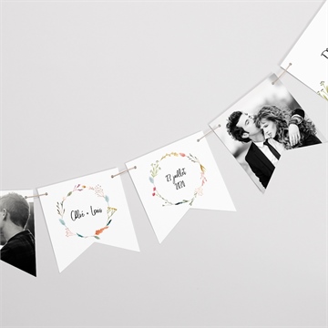 Guirlande mariage art champêtre bracelet