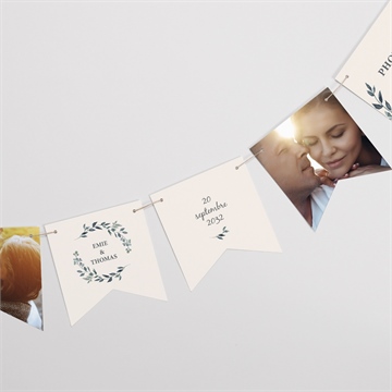 Guirlande mariage bel eclat superposition