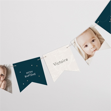 Guirlande baptême mon passeport bapteme