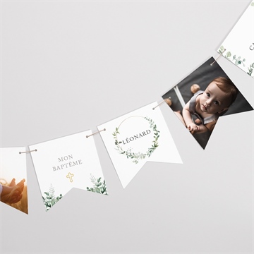 Guirlande baptême l'eucalyptus