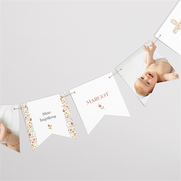 Guirlande baptême florilège