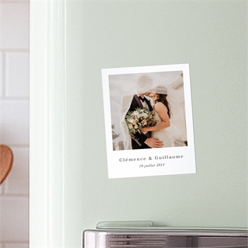 Remerciement mariage provençal duo - Mise en situation