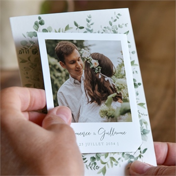 Remerciement mariage lyrisme duo