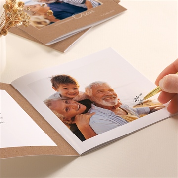 Mini album photo histoires de famille - Détail du mini album