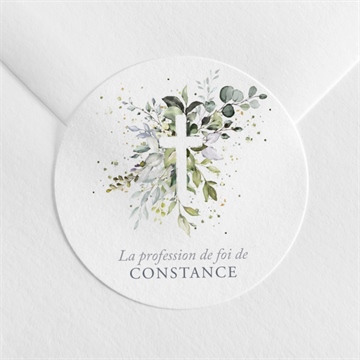 Sticker profession de foi affirmation duo