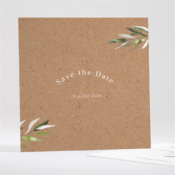 Save the Date mariage provençal magnet